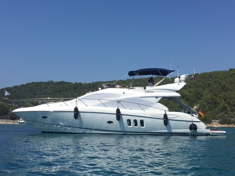 Sunseeker Manhattan 52 Soraya in der kroatischen Adria